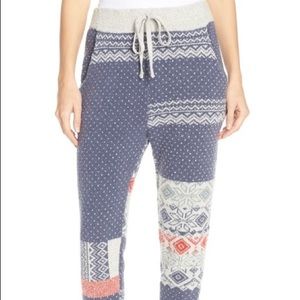 Free People Fair Isle Joggers